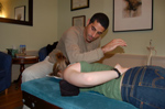 Chiropractic therapy done by Dr. Ted Fratto